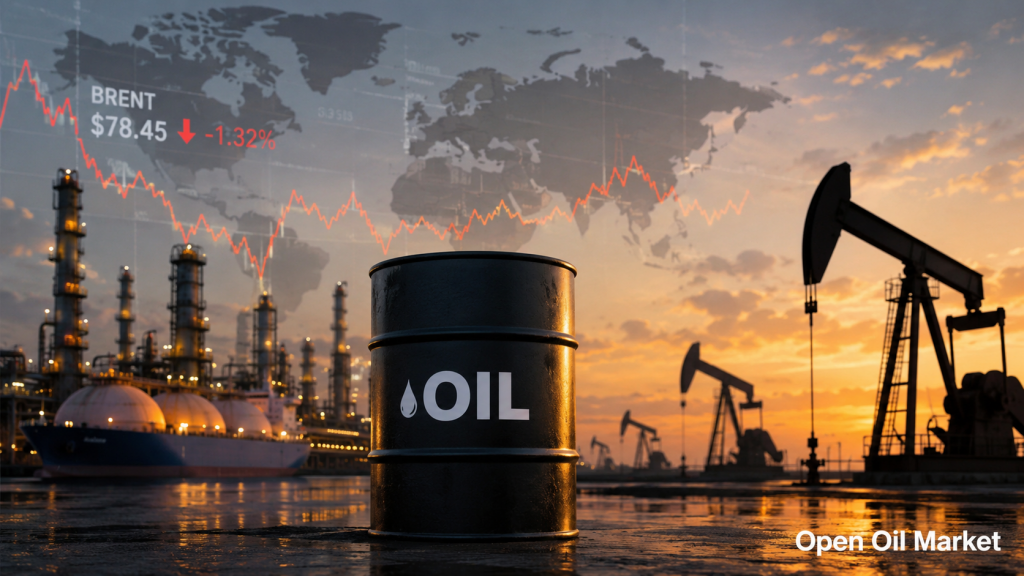 2026년 6월 13일 세계 석유 및 에너지 시장: 브렌트, WTI, 가스, LNG, 정유공장, 석유 제품 및 전기
