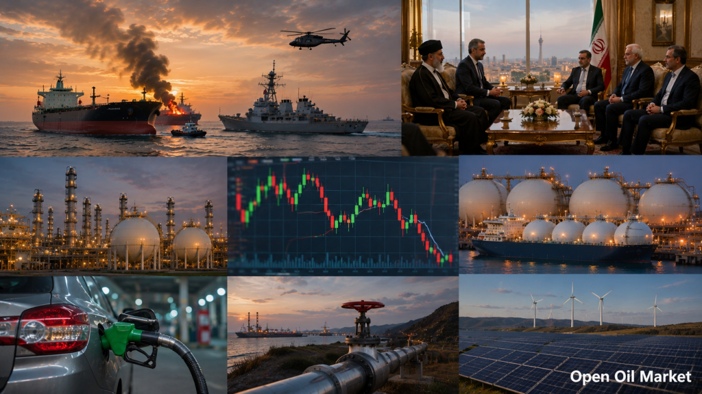 석유 및 가스, 에너지 뉴스 — 2026년 7월 27일: 브렌트, TTF 가스, OPEC+, KTK, 석탄 및 재생 가능 에너지