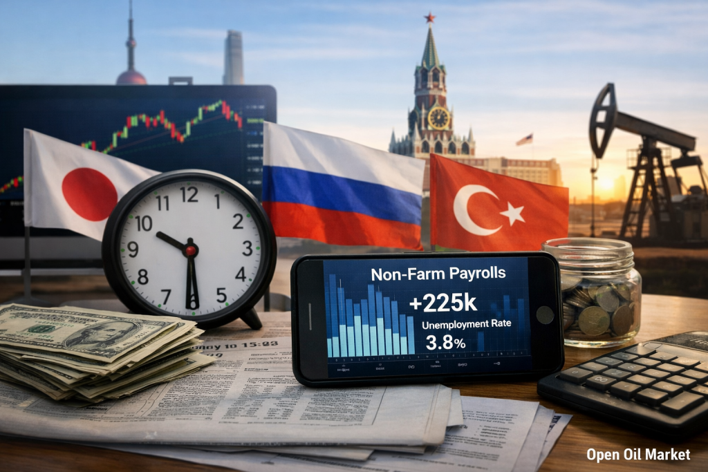 2026년 4월 3일의 경제 달력, 미국 노동 시장 및 세계 경제