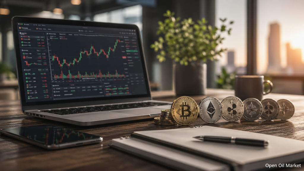 암호화폐 뉴스, 월요일, 2026년 4월 27일, 기관 성장, 비트코인, 이더리움, 전 세계 시장