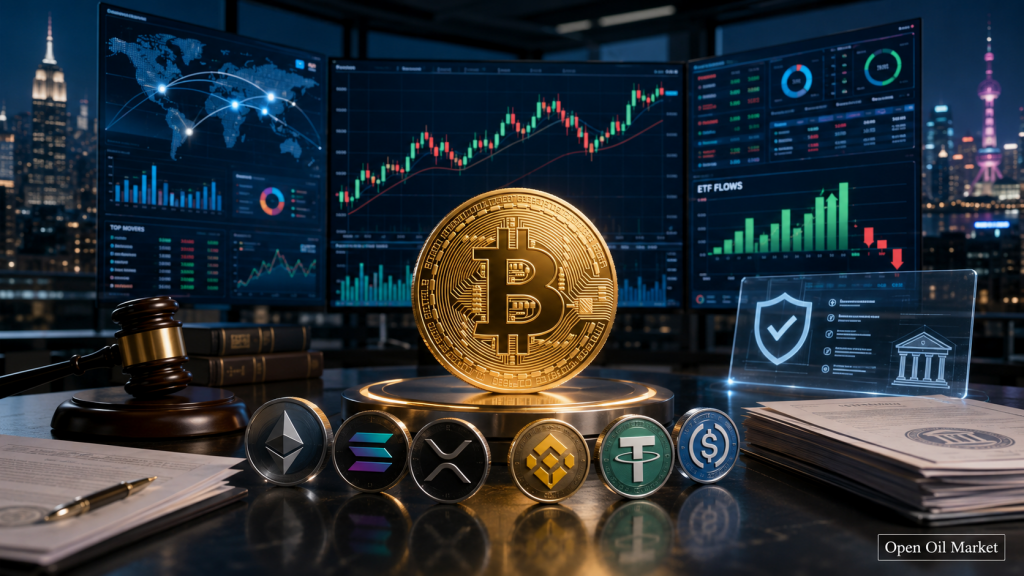 암호화폐 뉴스, 2026년 7월 5일: 비트코인, ETF 흐름 및 스테이블코인 규제