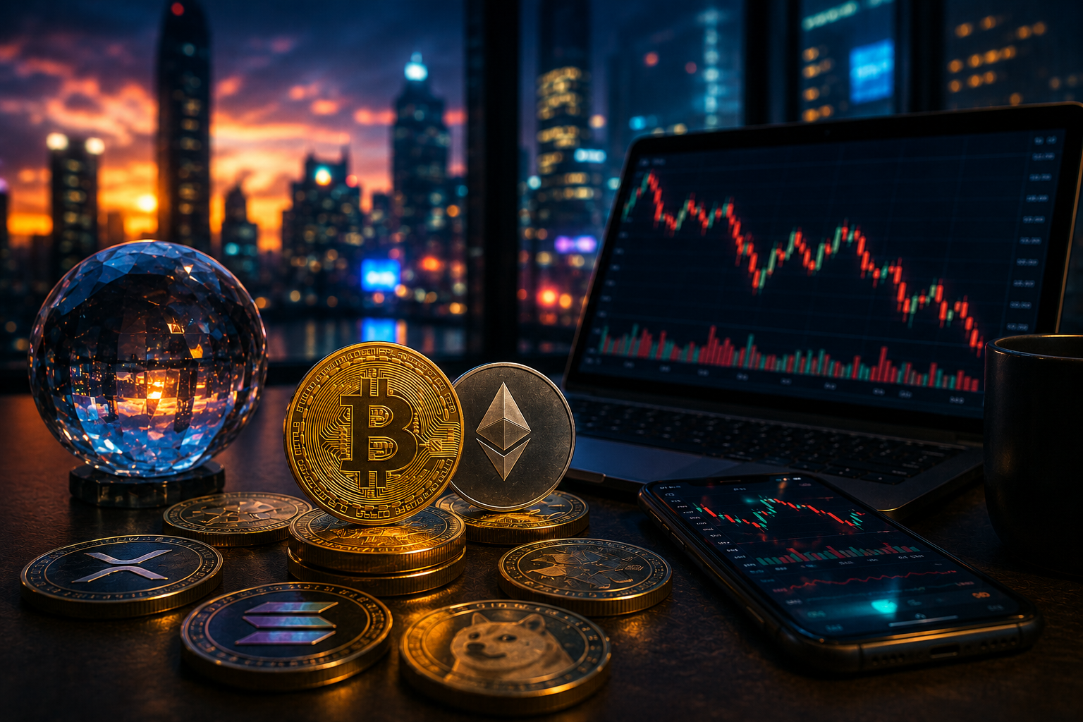 암호화폐 뉴스: 2026년 7월 29일 수요일 – 시장, Fed 금리 결정을 기다리며 멈춰 있다