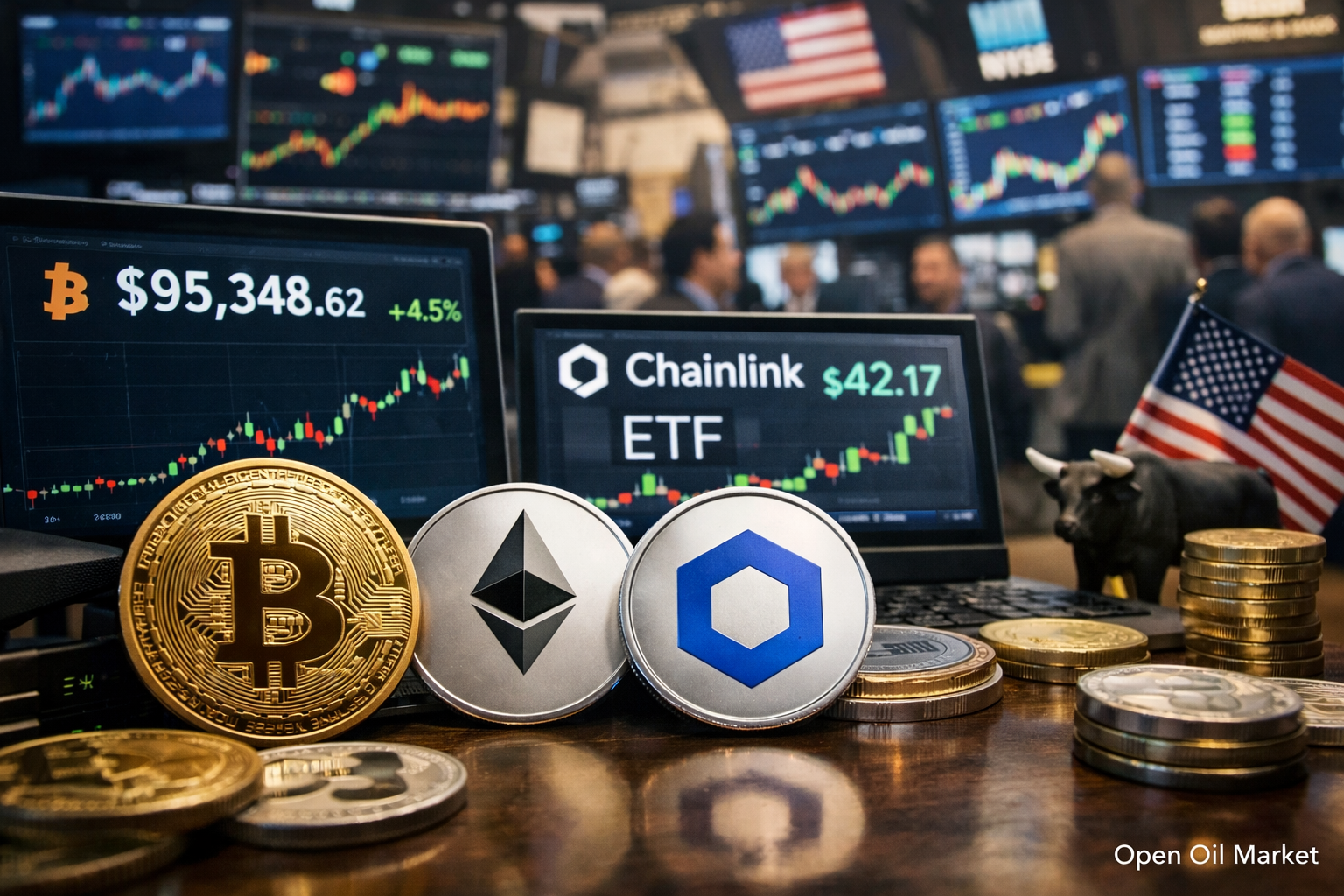 암호화폐 뉴스, 목요일, 2026년 1월 15일 Chainlink-ETF가 NYSE에 상장됩니다.