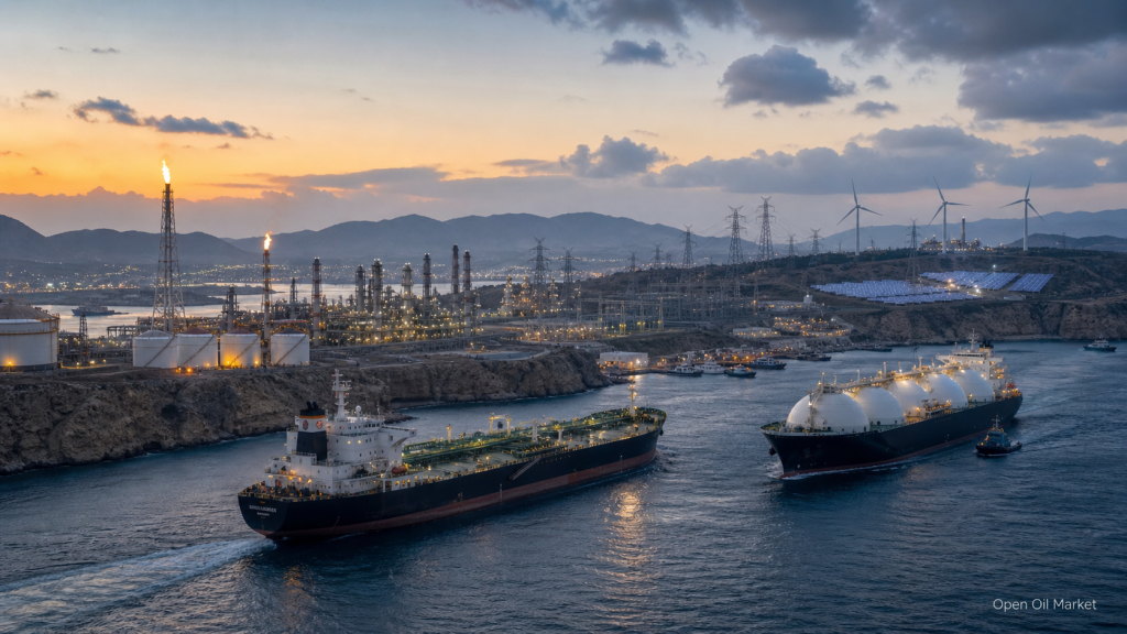 2026년 5월 5일 세계 에너지 시장: 석유, 가스, LNG, 정유소, 전력 및 재생 가능 에너지