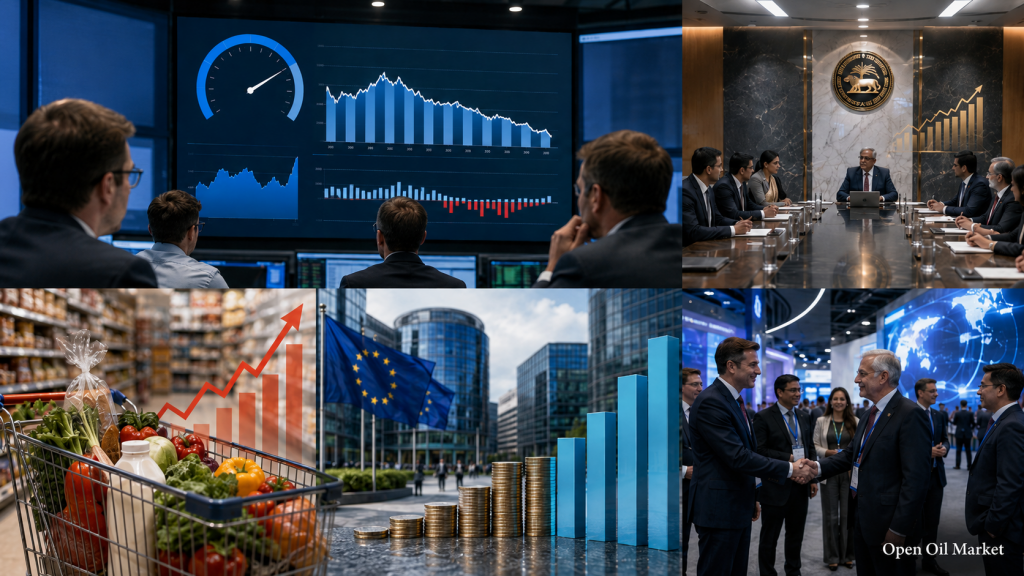 2026년 6월 5일 경제 이벤트: Non-Farm Payrolls, 인도 중앙은행 금리, 유로존 GDP, PMEF