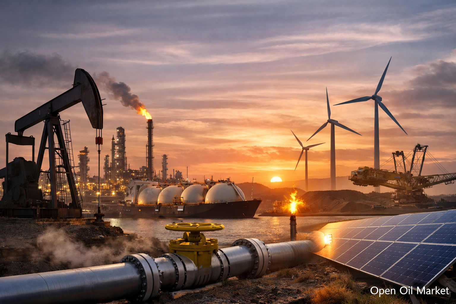 석유 및 가스 뉴스와 에너지, 금요일, 2026년 2월 6일: 미국과 이란의 예정된 협상 앞에서 석유가 하락