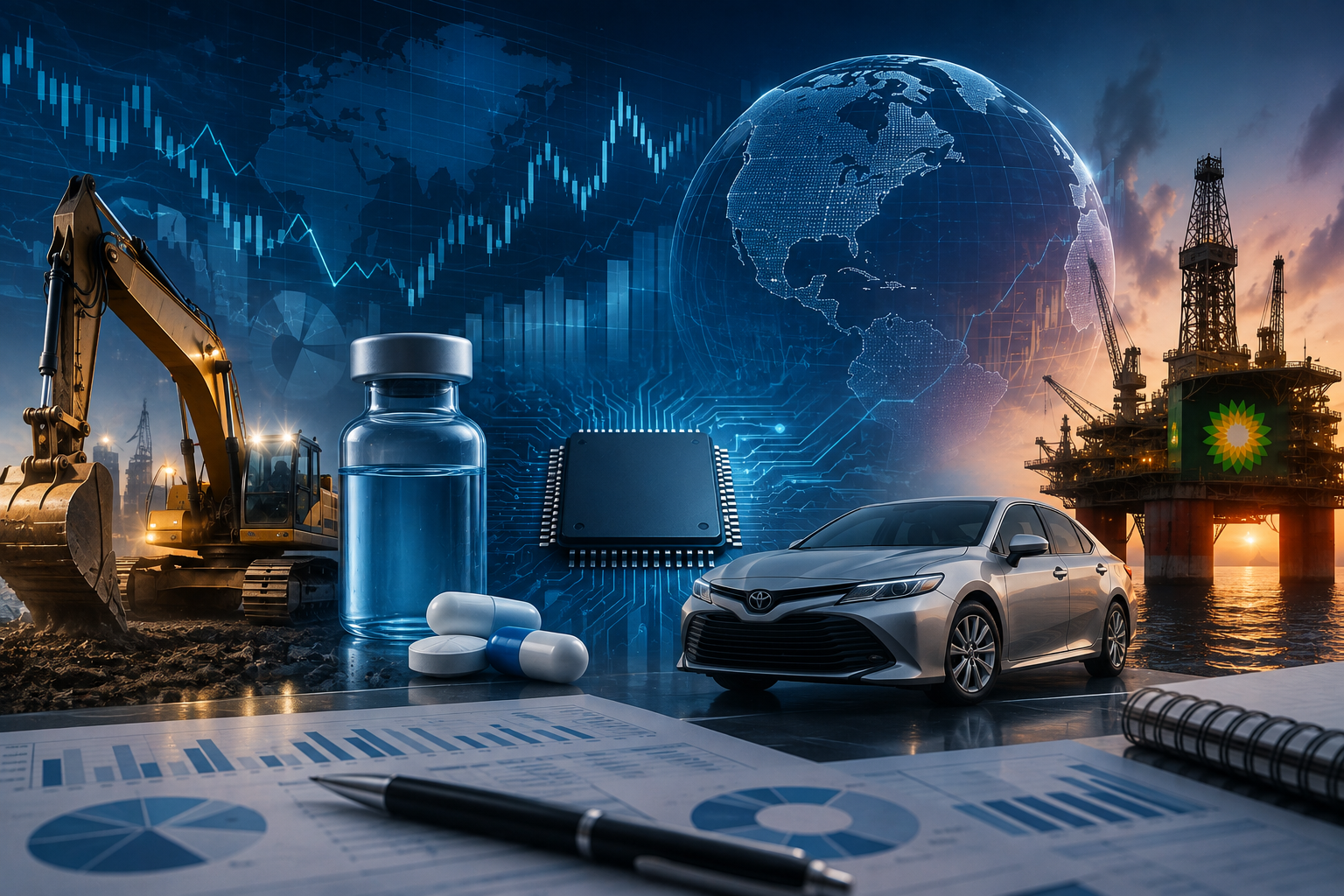 경제적 이벤트 및 기업 보고서: 2026년 8월 4일 화요일 — JOLTS, Caterpillar, Pfizer, AMD, Toyota, BP 보고서