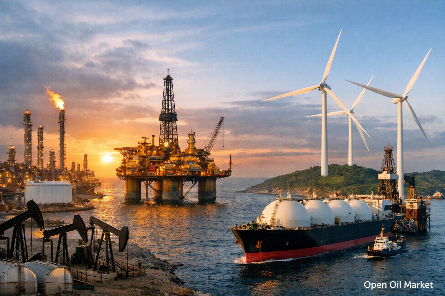 세계 에너지 시장: 석유, 가스, 전력 및 VIE - 2026년 2월 4일 사건