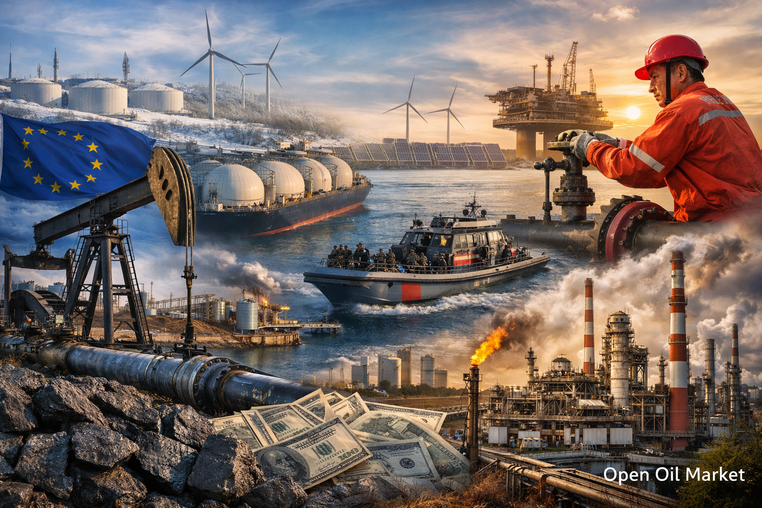 에너지 산업 뉴스 - 2026년 1월 8일: 과잉 생산의 압박을 받는 세계 석유, 가스 및 에너지 시장