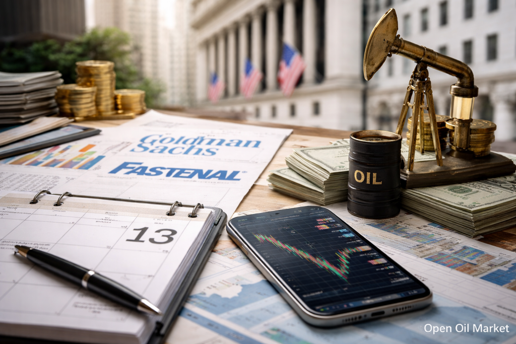 2026년 4월 13일 월요일의 경제적 사건과 기업 실적: 미국 실적 시즌 시작, OPEC 보고서 및 세계 시장 신호