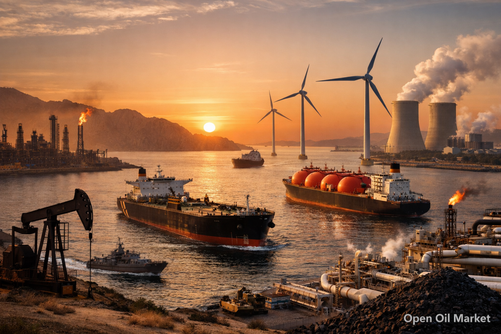 석유 가스 및 에너지 뉴스, 일요일 2026년 4월 12일 — 유가 변동성, 호르무즈 해협 및 글로벌 에너지 시장