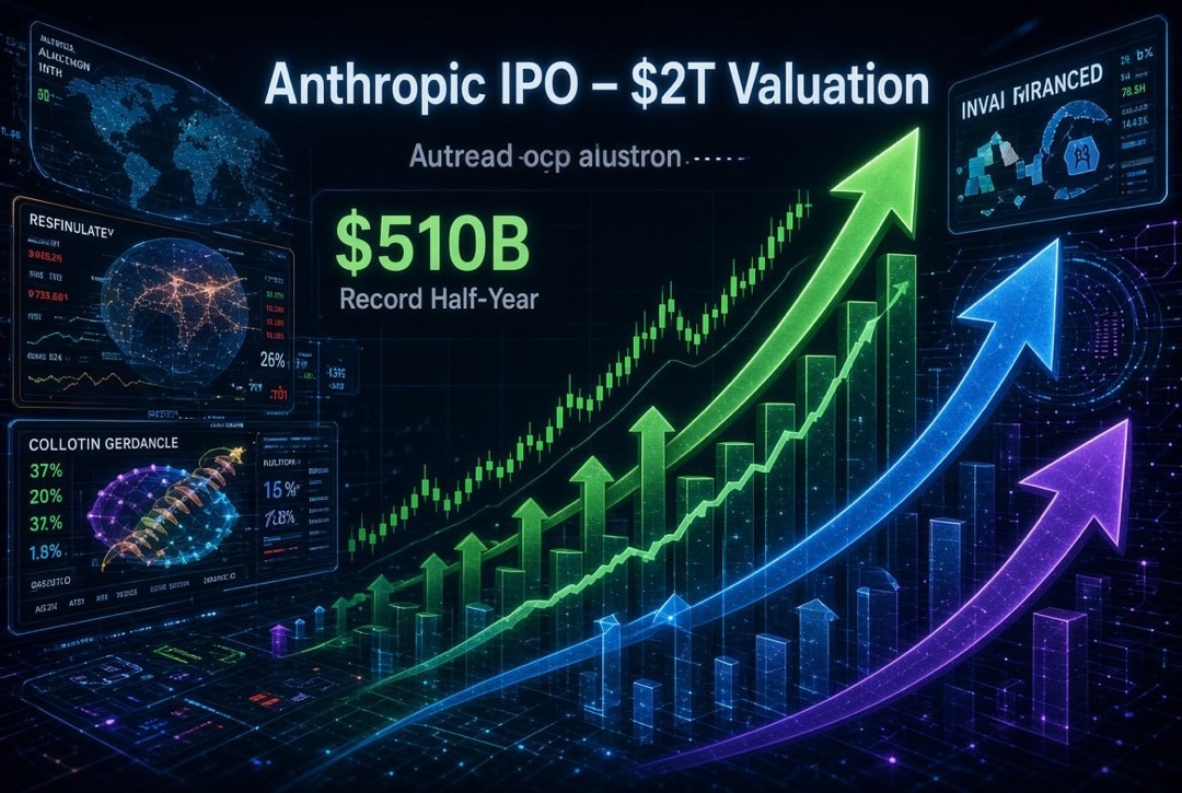 스타트업 및 벤처 투자 뉴스 — 2026년 8월 15일 토요일: 2조 달러 앤스로픽 IPO, 상반기 5,100억 달러 기록 및 방산 메가 라운드의 붐