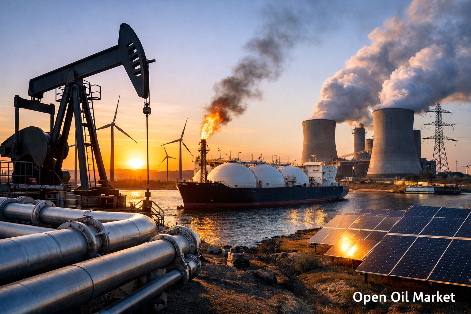 글로벌 에너지와 TEK — 석유, 가스, 전기, 위에 및 정유소 2026년 2월 3일