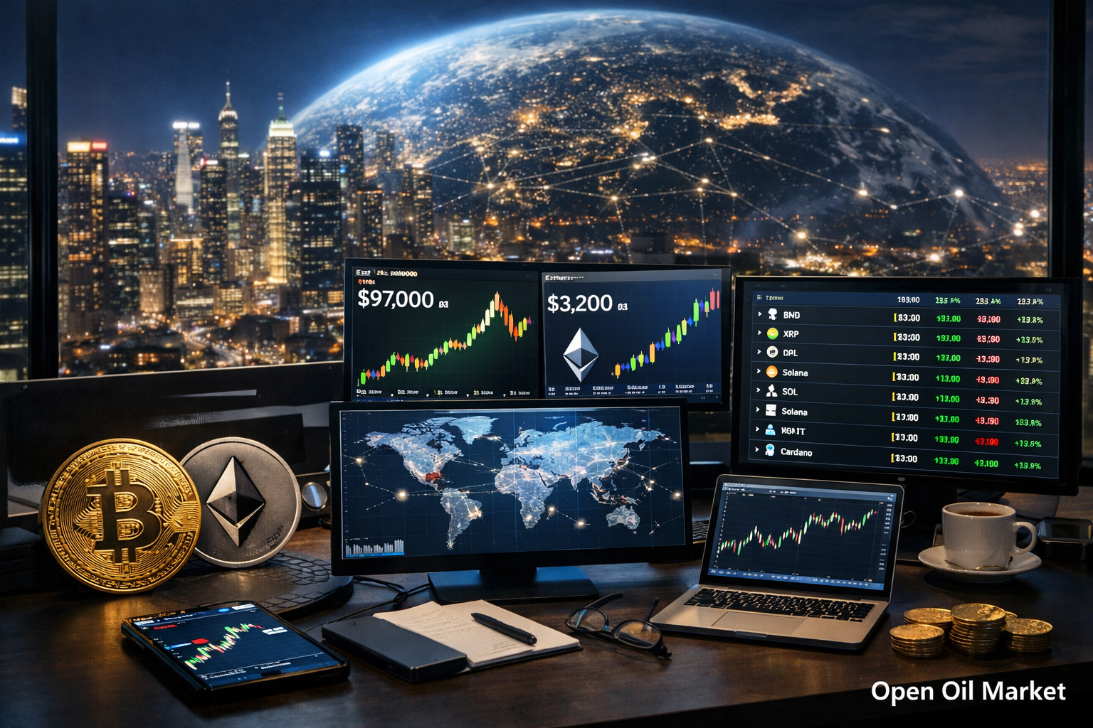 2026년 1월 7일 암호화폐 뉴스: 비트코인이 $100,000에 다가가고, 이더리움 업데이트 및 알트코인 상승, 기관 트렌드와 세계 10대 암호화폐