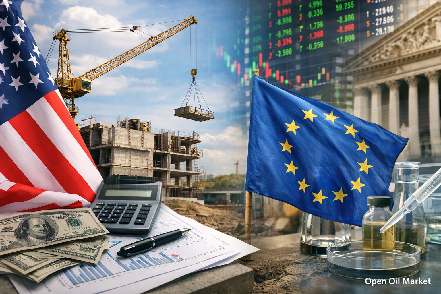 글로벌 시장 및 매크로경제 데이터 2026년 3월 23일 시카고 연방은행, 미국 건설, 유로존 신뢰